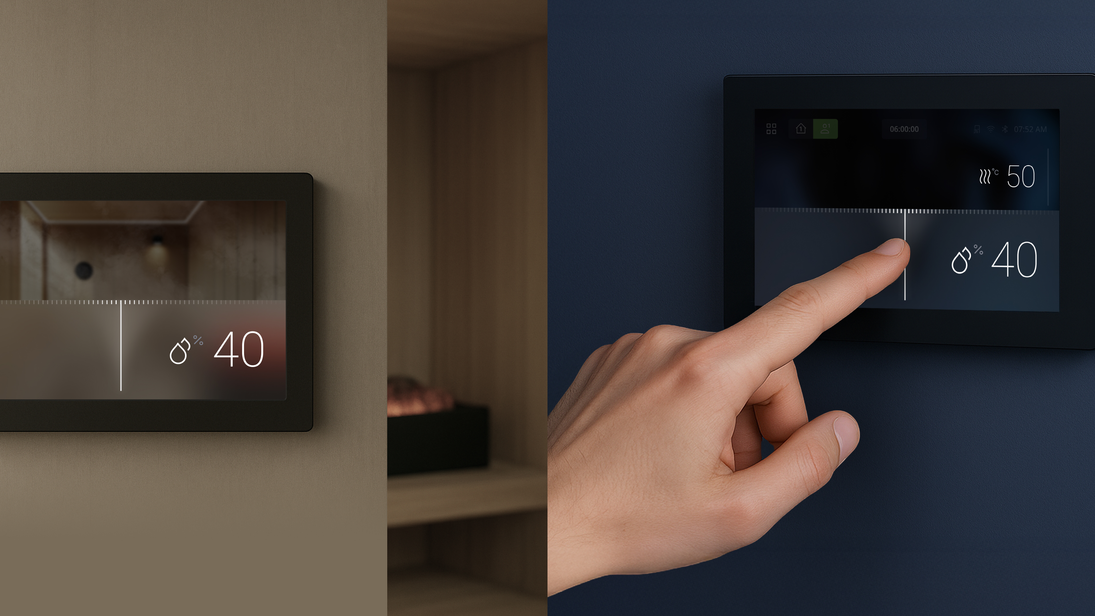 Cross-tier sauna interaction for a premium home appliance brand